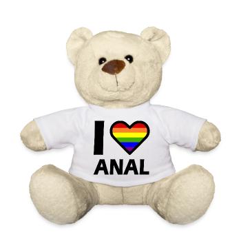 I love - Teddy - Weiß - Vorne