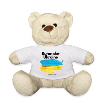 Ruhm der Ukraine Frieden Stop War - Teddy - Weiß - Vorne