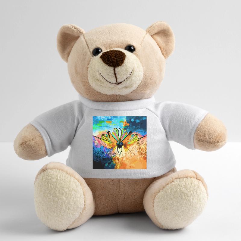 Bunter Falter im Farbmeer Teddy