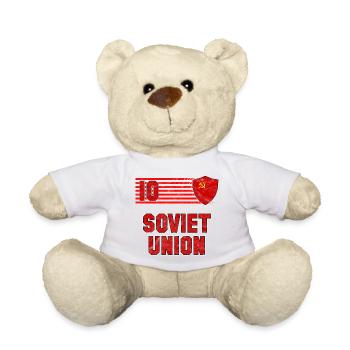 Équipe d’Union soviétique de football - Nounours - blanc - Devant