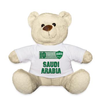 Saudi-Arabien Fußball Mannschaft - Teddy - Weiß - Vorne