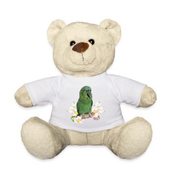 Le perroquet farineux - Nounours - blanc - Devant
