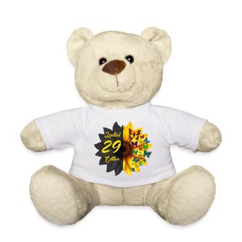Édition limitée 29 Anniversaire Tournesol - Nounours - blanc - Devant