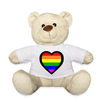 Lgbt - Teddy - Weiß - Vorne