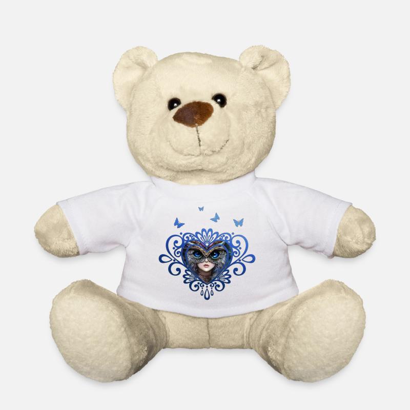 Owl Girl the Forest Defender - Teddy Bear - white
