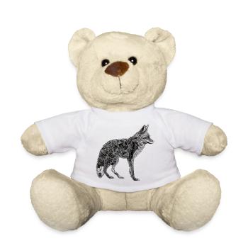 À: - Nounours - blanc - Devant