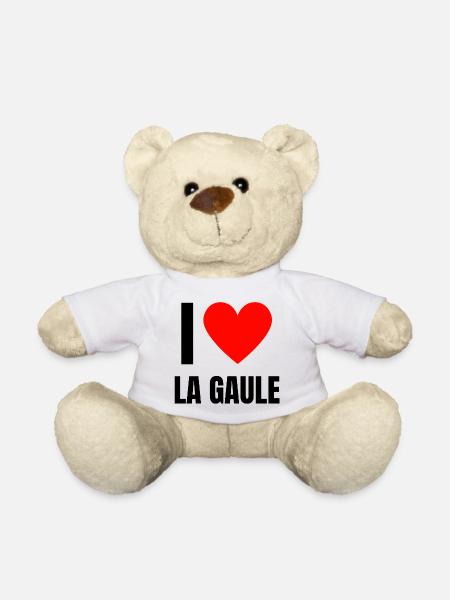 j'aime la France, je suis Français - Nounours - blanc