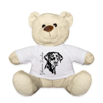 Doberman Pinscher Chien Portrait Chiens Wilsigns - Nounours - blanc - Devant