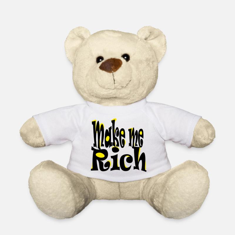 Make me Rich - Nounours - blanc