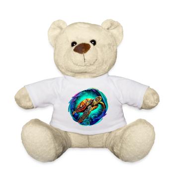 Sea turtle - Teddy Bear - white - Front