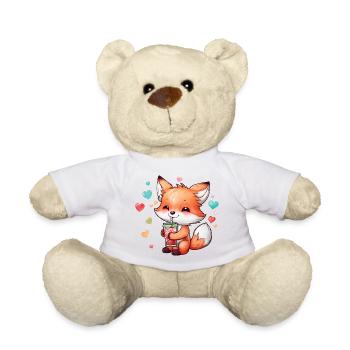 Petit renard - Nounours - blanc - Devant