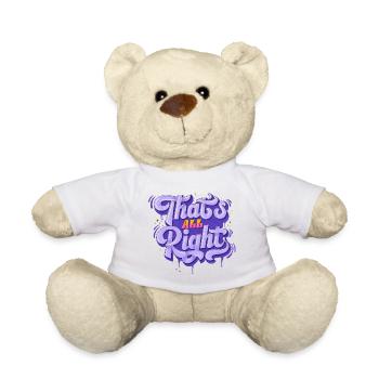 Everything is All Right - Teddy - Weiß - Vorne