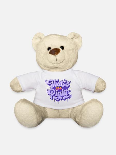 Tout va bien - Nounours - blanc
