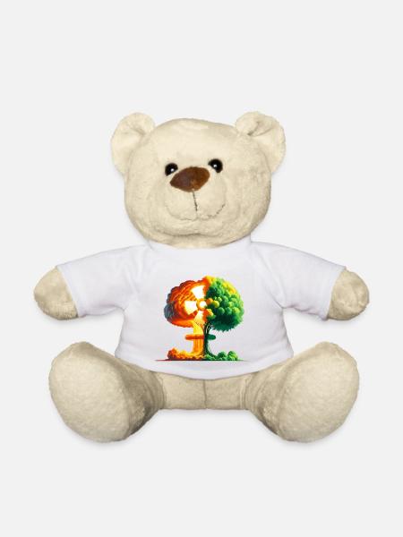 Tree of Life and Nuclear Blast - Teddy Bear - white