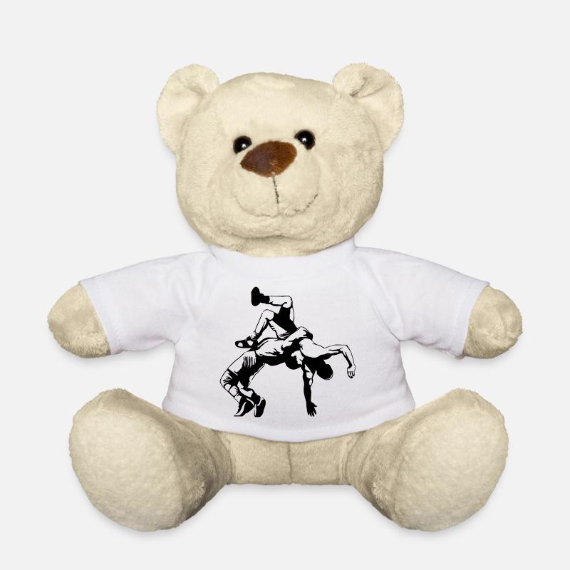 Lutteur - Nounours - blanc
