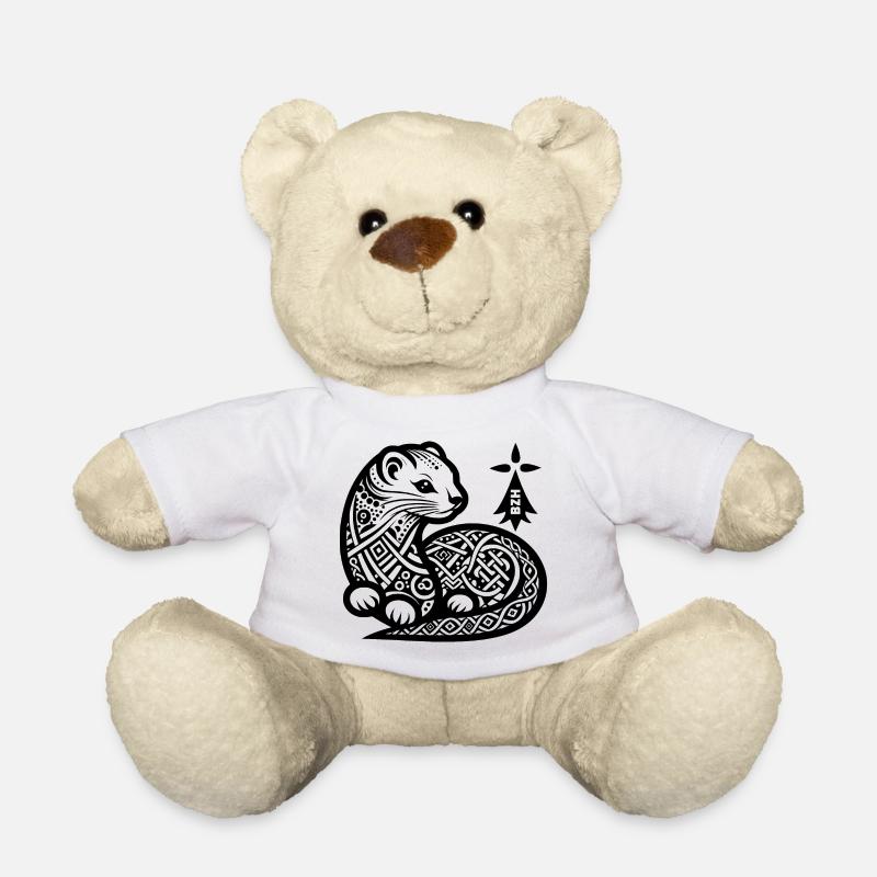 L hermine - Nounours - blanc