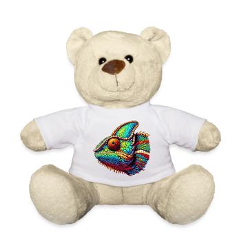 Chamäleon - Teddy - Weiß - Vorne