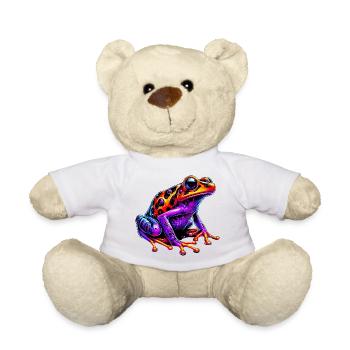 Frosch - Teddy - Weiß - Vorne