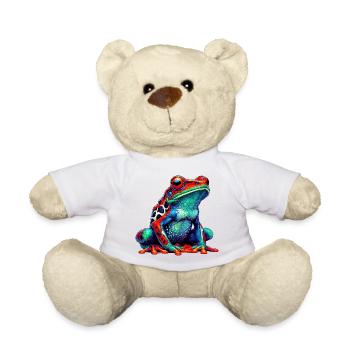 Frosch - Teddy - Weiß - Vorne