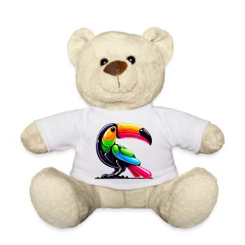 Tukan - Teddy - Weiß - Vorne