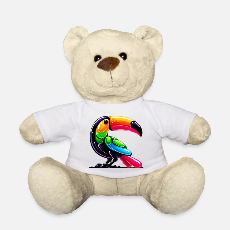 Tukan - Teddy - Weiß
