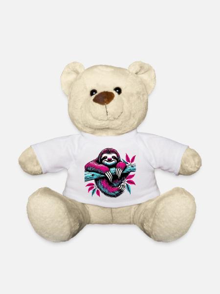 Paresse - Nounours - blanc