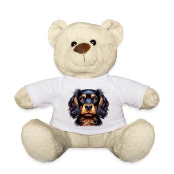 Dog Cocker Spaniel - Teddy Bear - white - Front