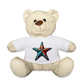 Starfish - Teddy Bear - white - Front