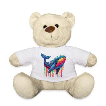 Wal - Teddy - Weiß - Vorne