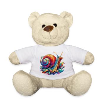 Escargot - Nounours - blanc - Devant