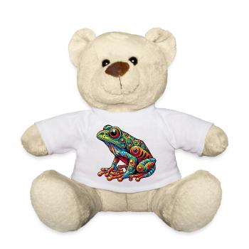Frog - Teddy Bear - white - Front