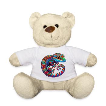 Gecko - Teddy Bear - white - Front