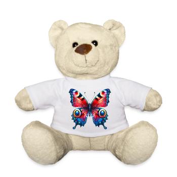 Schmetterling - Teddy - Weiß - Vorne