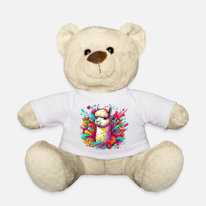 Alpaka - Teddy - Weiß