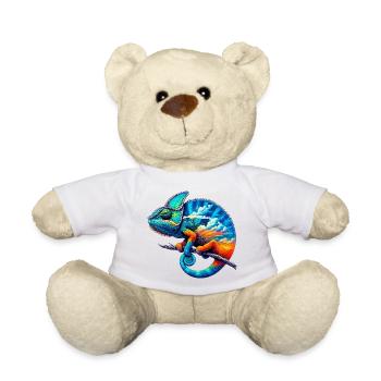Chameleon - Teddy Bear - white - Front