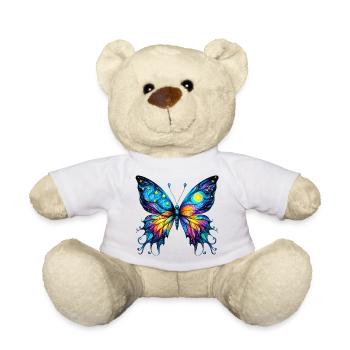 Van Gogh Schmetterling - Teddy - Weiß - Vorne