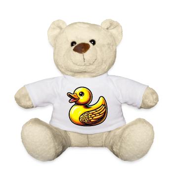 Duckling Duck Duck - Teddy Bear - white - Front