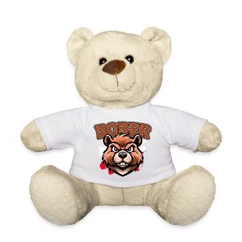 Bober | Polnisches Trenddesign - Teddy - Weiß - Vorne