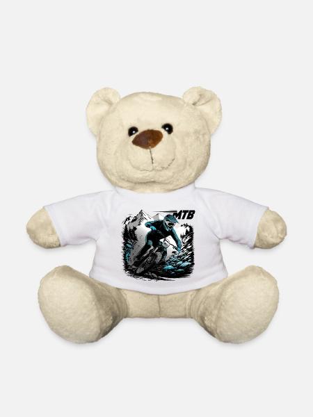 MTB Downhill - Teddy - Weiß