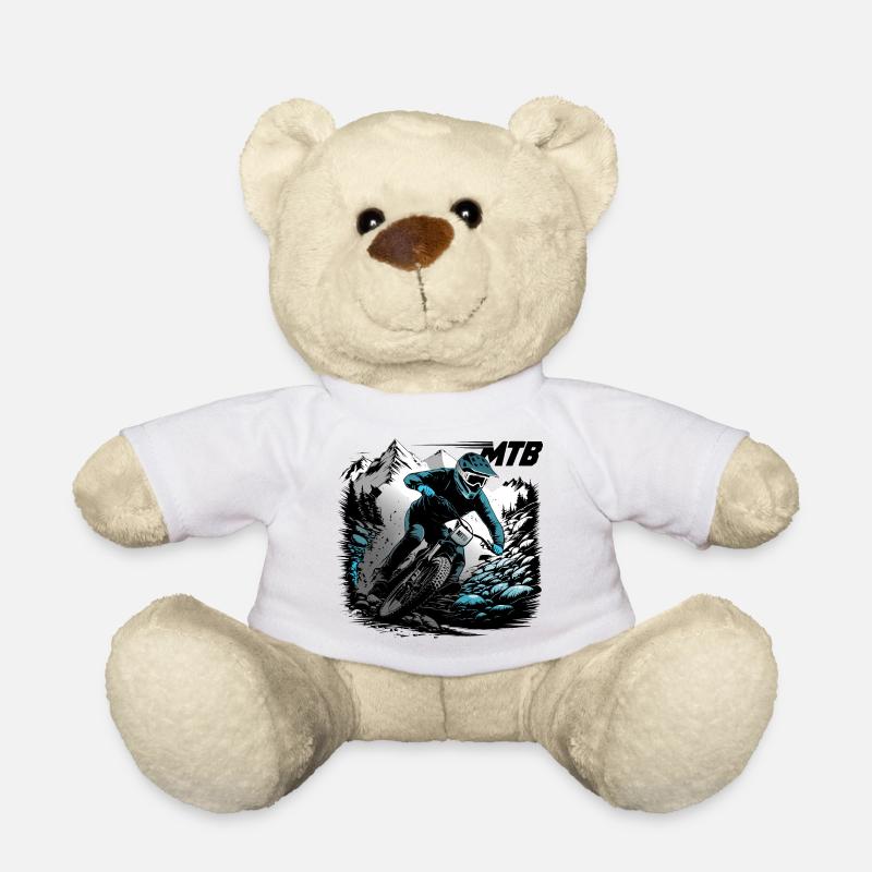 MTB Downhill - Teddy - Weiß