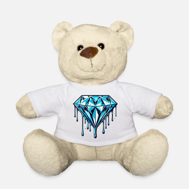 Diamant - Nounours - blanc