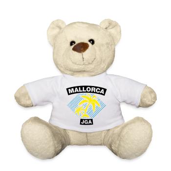 Mallorca – JGA unter Palmen - Teddy - Weiß - Vorne