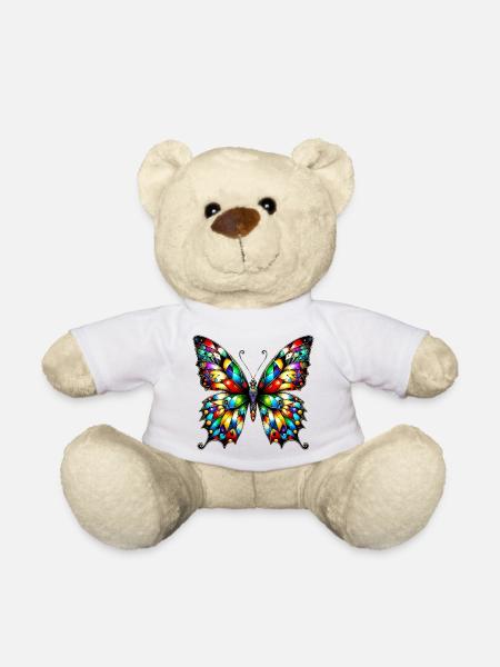 Papillon - Nounours - blanc