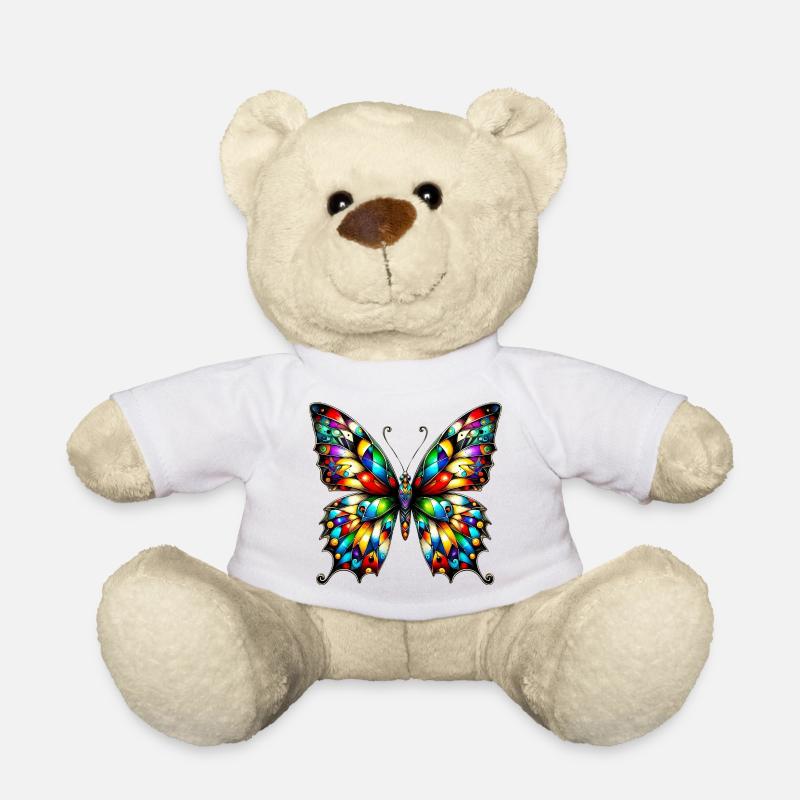 Papillon - Nounours - blanc