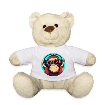 Singe - Nounours - blanc - Devant