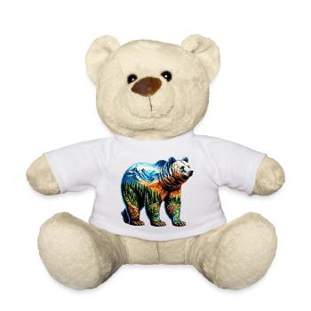 Bear - Teddy Bear - white - Front