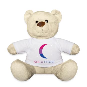 LGBTQ Pride Month - Keine Phase - Bisexuell - Teddy - Weiß - Vorne