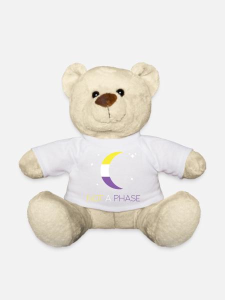 LGBTQ Pride Month - Keine Phase - Nicht-binär - Teddy - Weiß