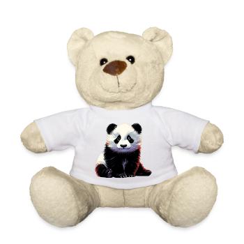 Panda - Teddy - Weiß - Vorne