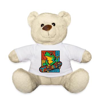 Frosch Skateboard - Teddy - Weiß - Vorne